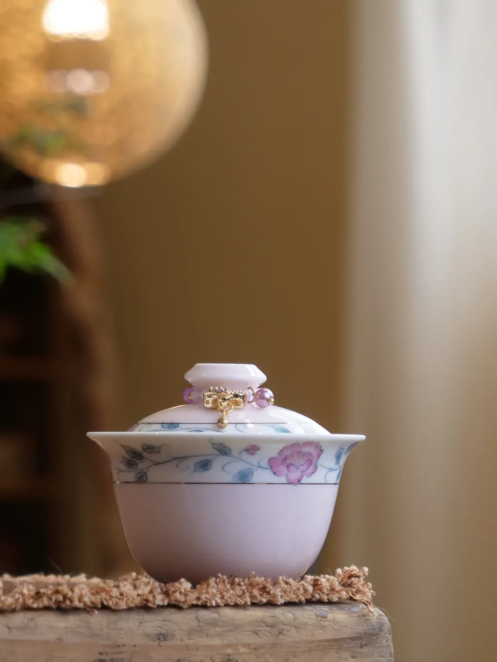 华箐堂粉黛如初二才盖碗的提溜