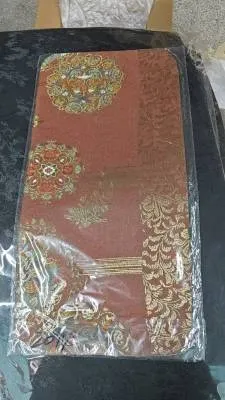 宫墙红宝相花48*22茶席