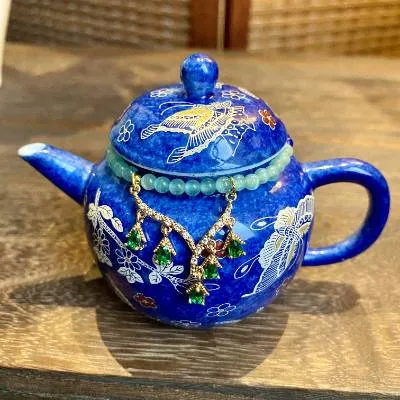 洒蓝蝶舞茶壶1.0+提溜