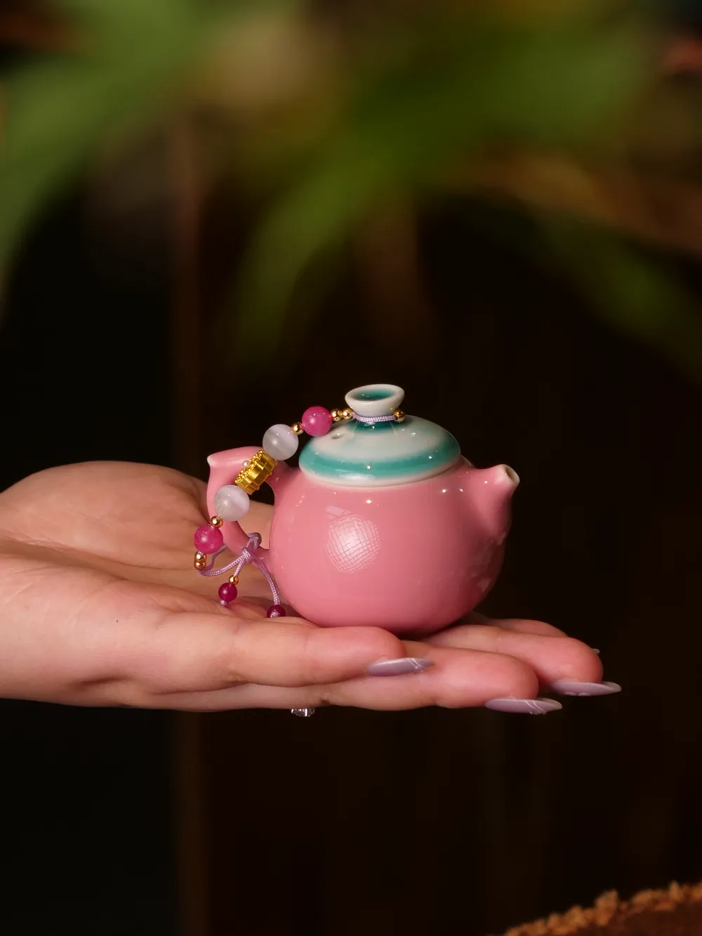海棠粉小宝壶（不带提溜）