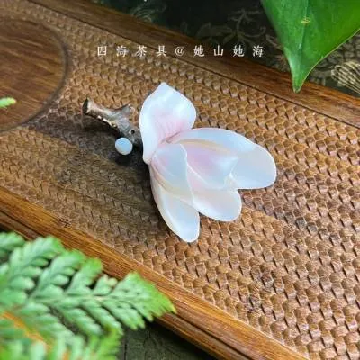 紫色玉兰花香插