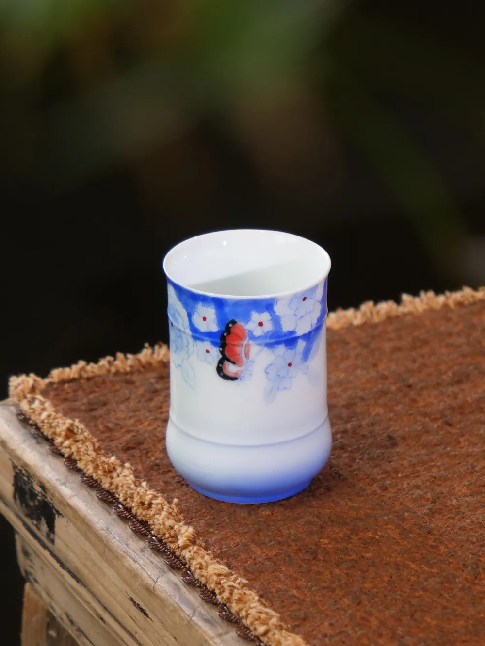 蓝樱梦华闻香杯