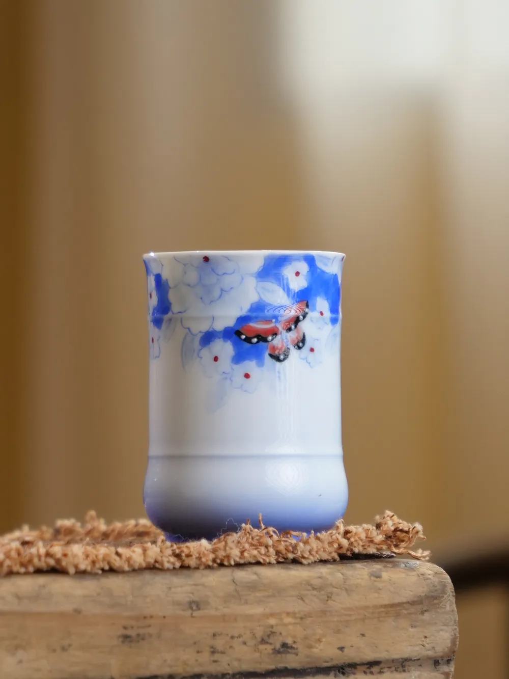 蓝樱梦华闻香杯