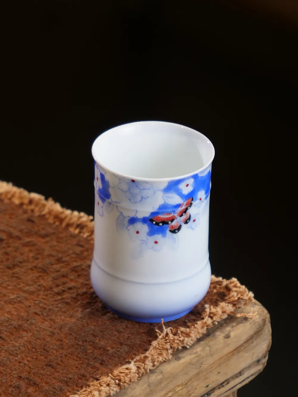 蓝樱梦华闻香杯