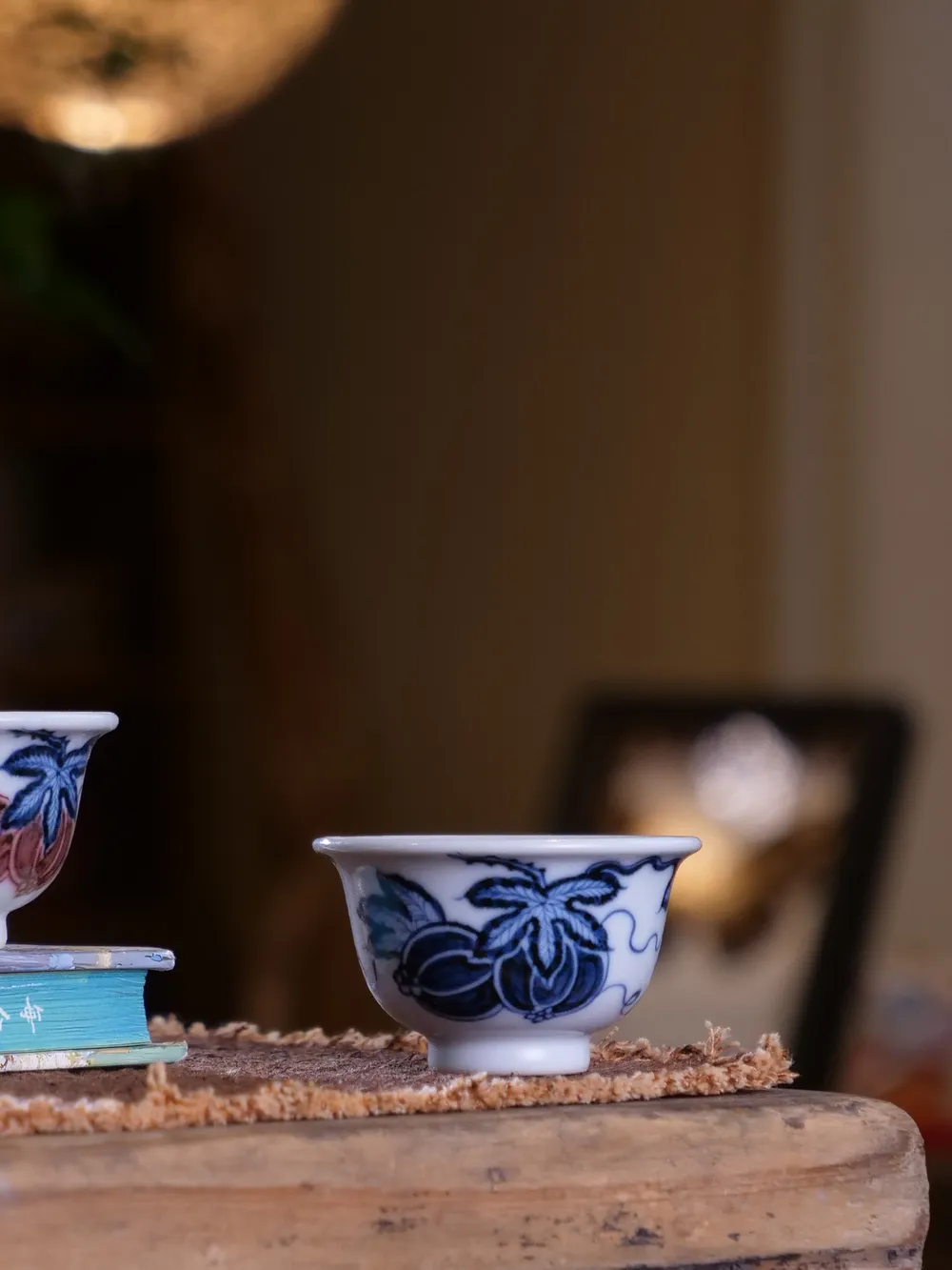 西瓜纯青花主人杯