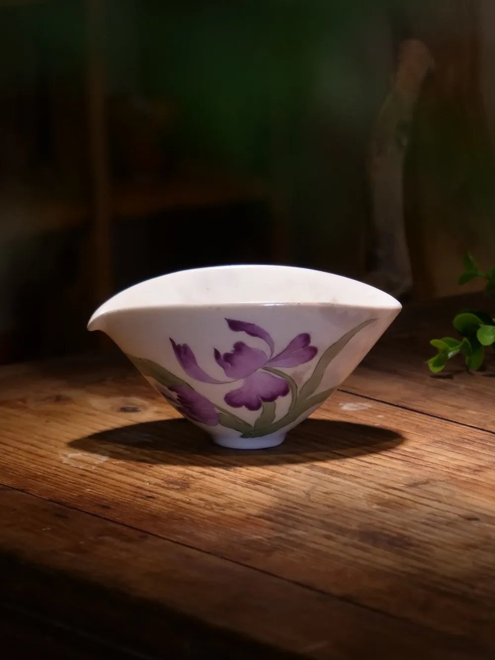 陶一丁鸢尾花公道杯