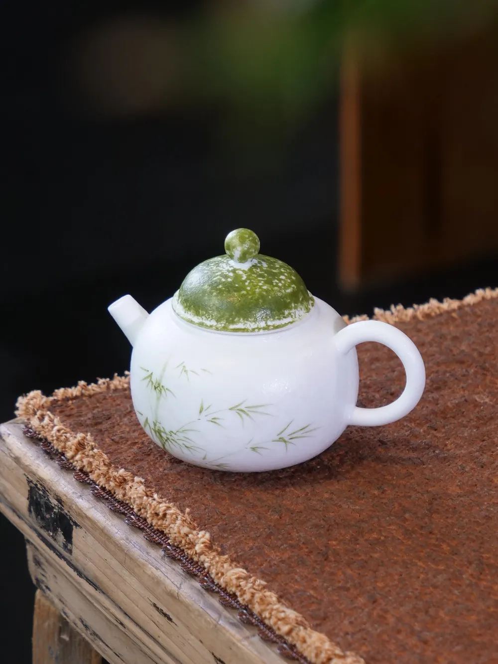 青竹小茶壶
