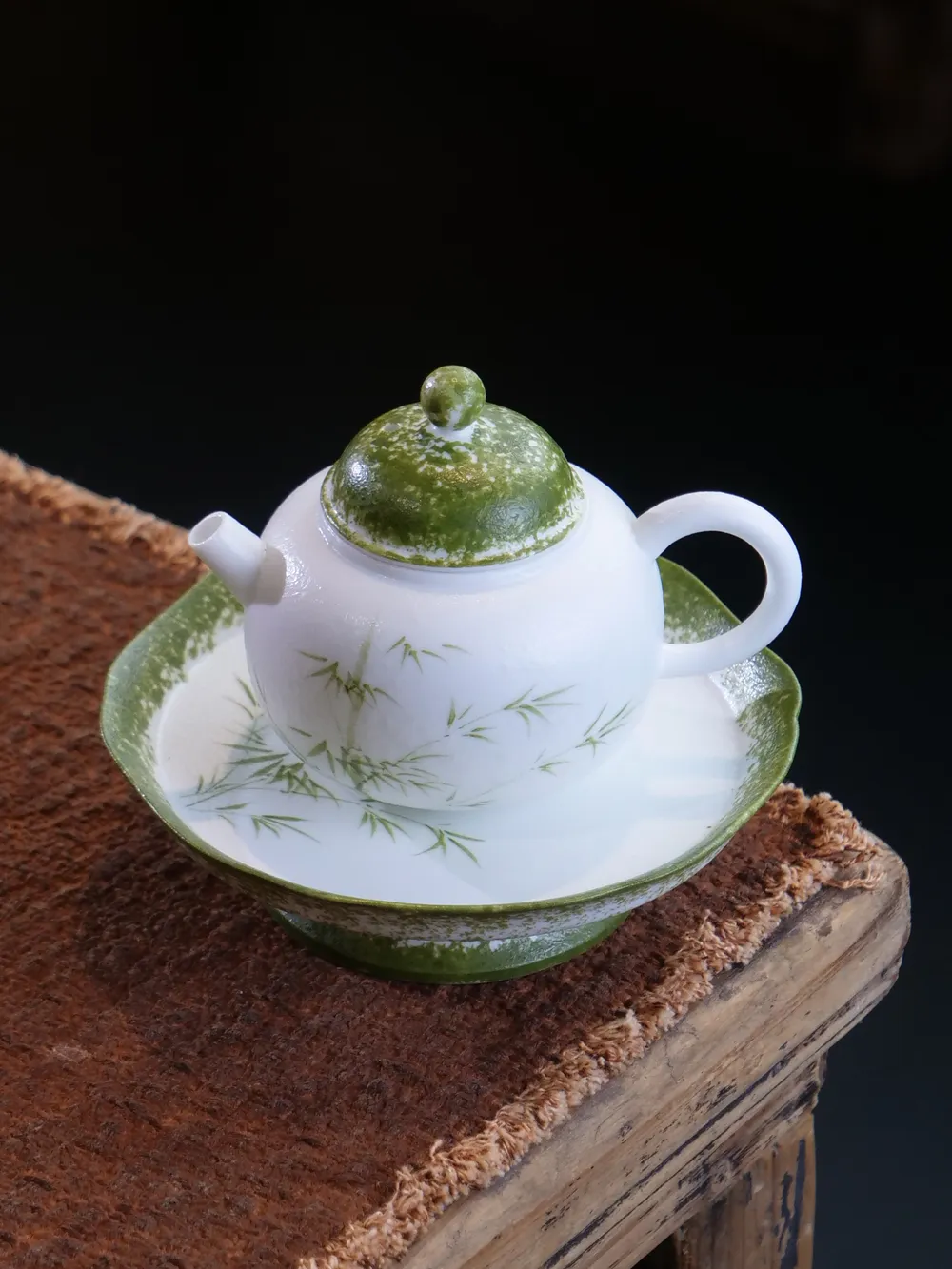 青竹小茶壶