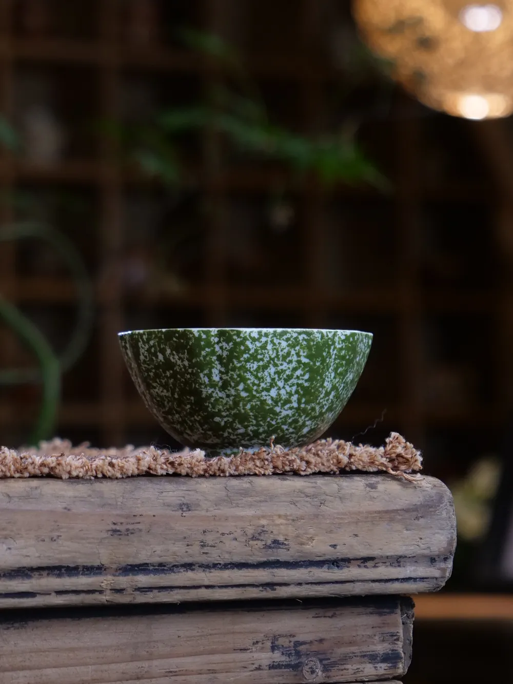 青竹葵口普洱杯