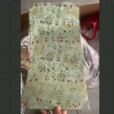 嫩绿内切角花草茶席