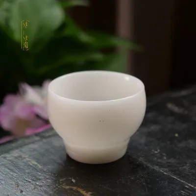璞玉白月光高脚主人杯