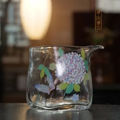 绣球花公道杯