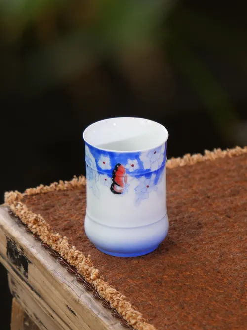 蓝樱梦华闻香杯